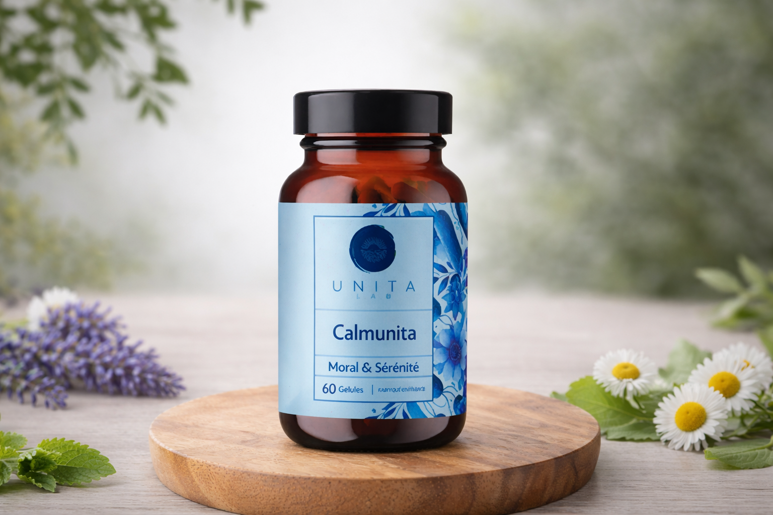 Calmunita — Soutient la détente, l'équilibre nerveux et la qualité du repos.