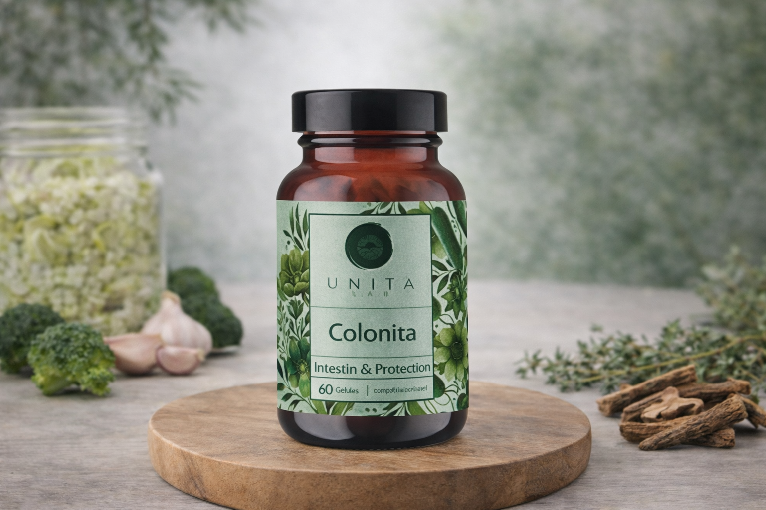 Colonita — Accompagne le confort intestinal et l'équilibre de la flore.