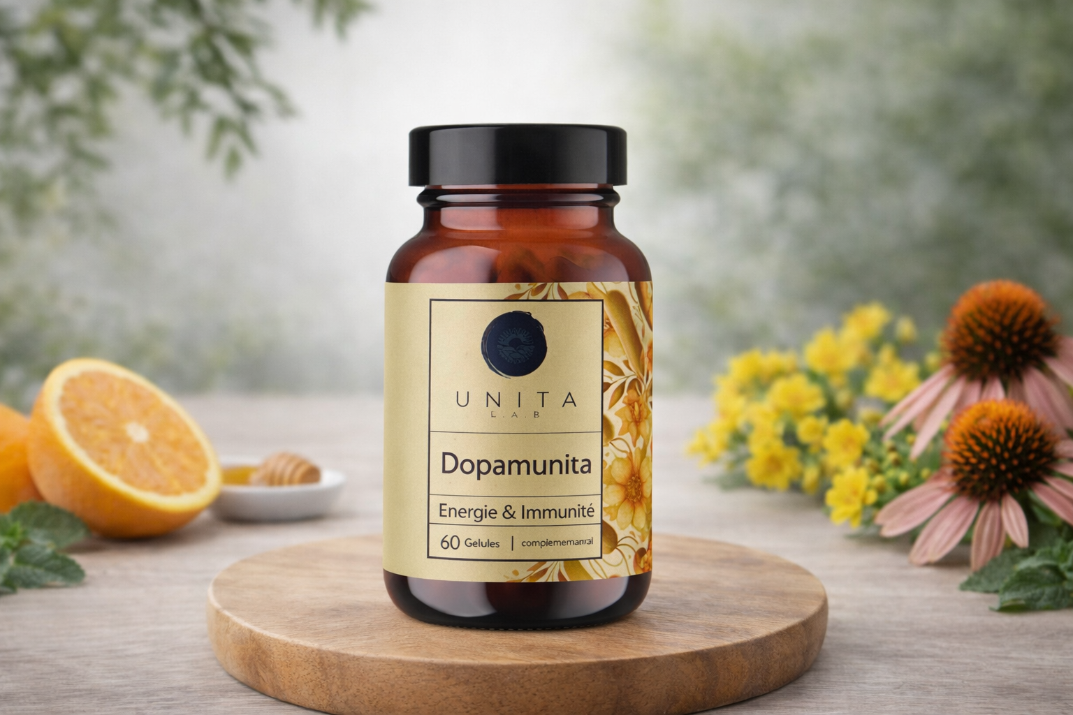 Dopamunita — Aide à la vitalité mentale, la motivation et la clarté.