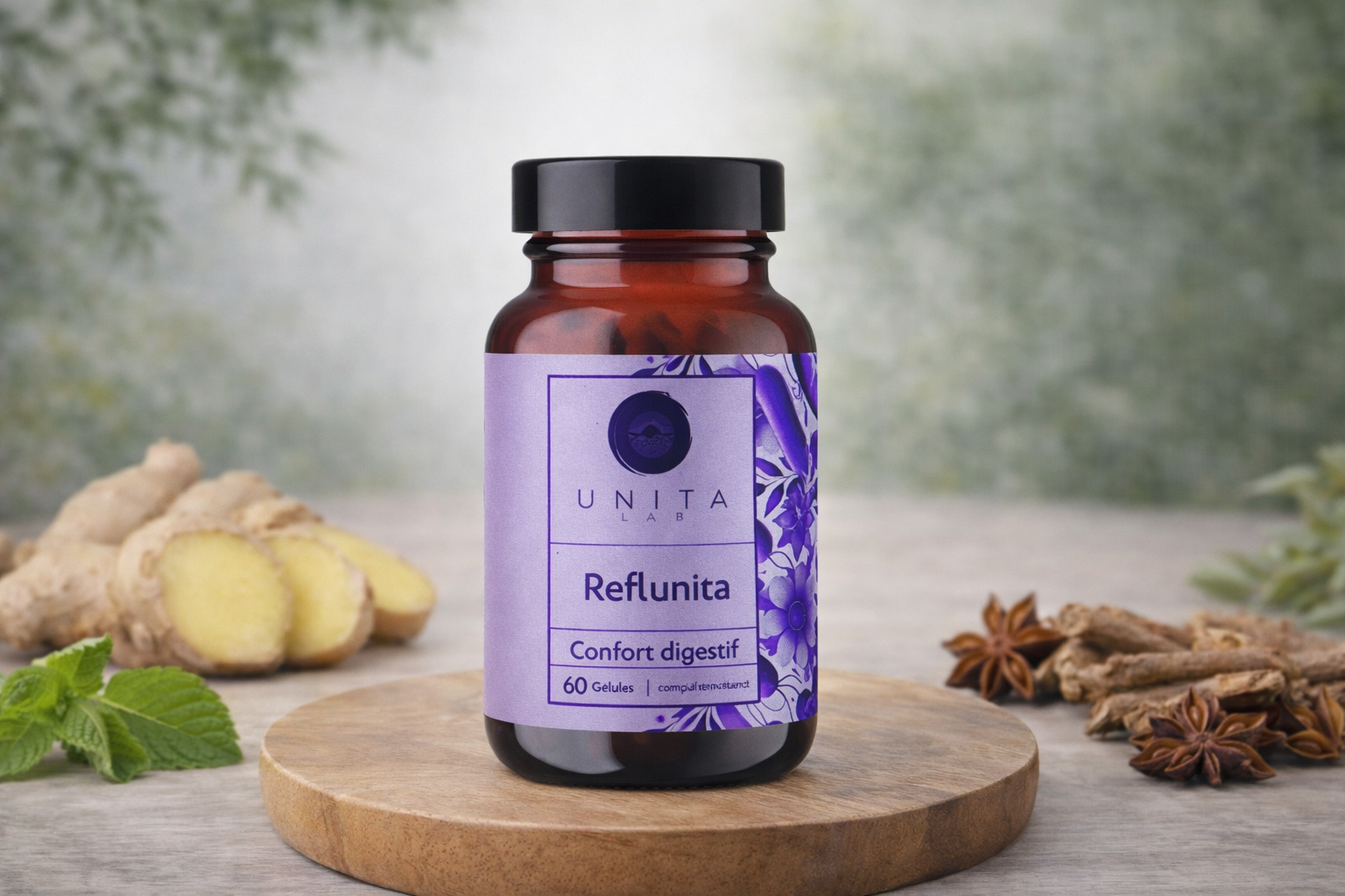 Reflunita — Apporte du confort après les repas, en douceur, au quotidien.